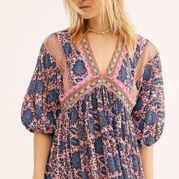 Free People Other - Free People Printed Tunic